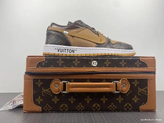 Cheap AJ1 1 Off-Louis Air Jordan x OW LOW 0425